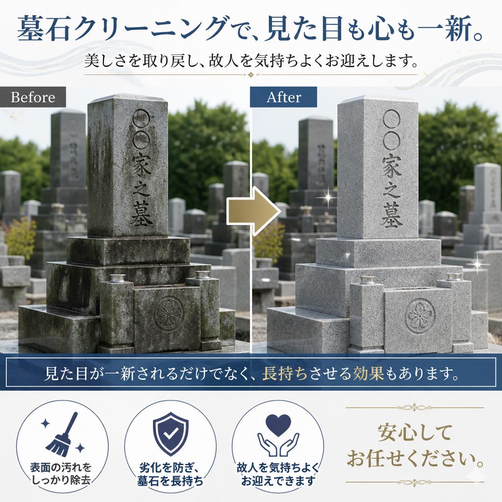 クリーニング後の効果